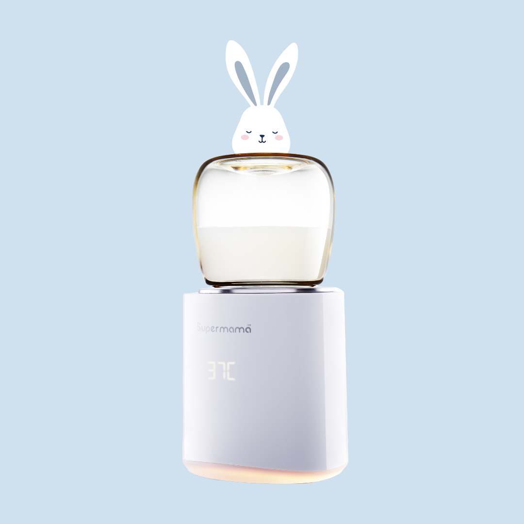 Portable Milk Warmer Set (with 8 adapters)