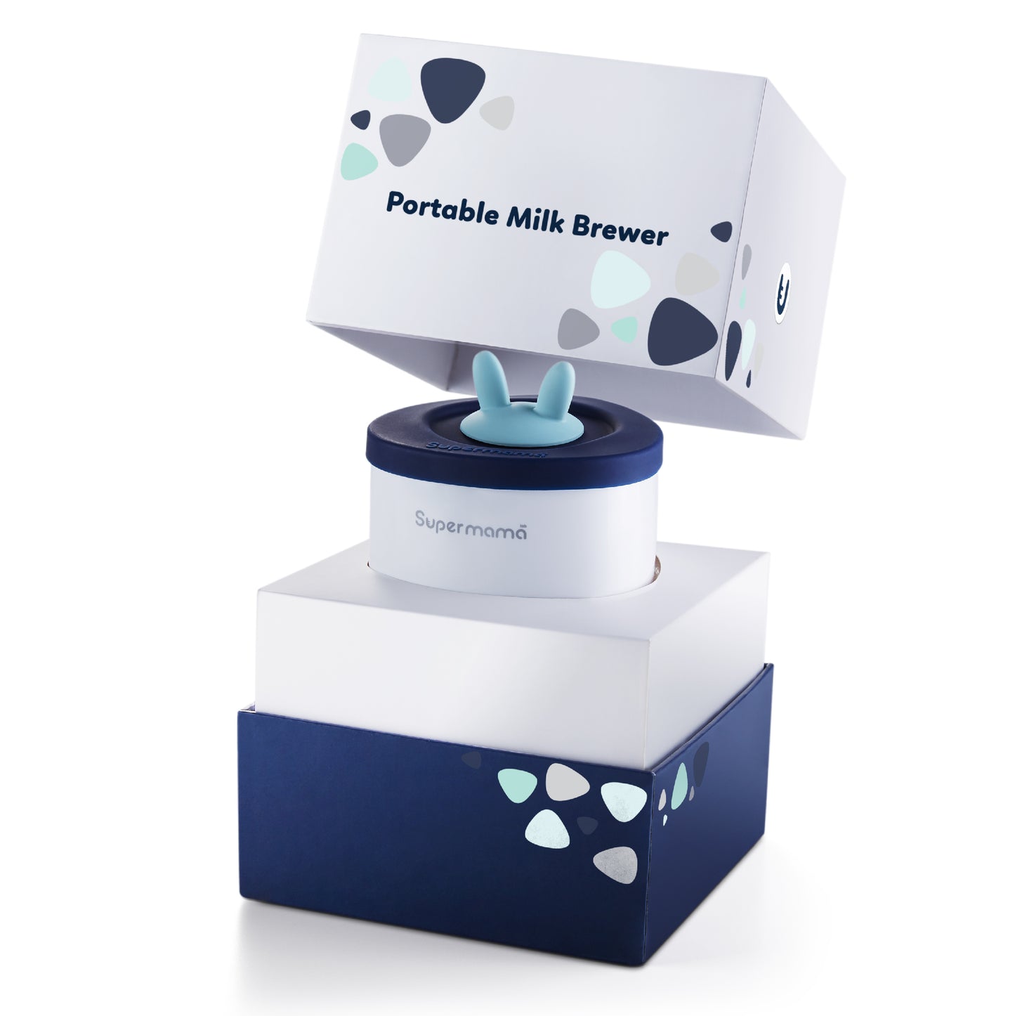 Portable Milk Warmer Set (with 8 adapters)