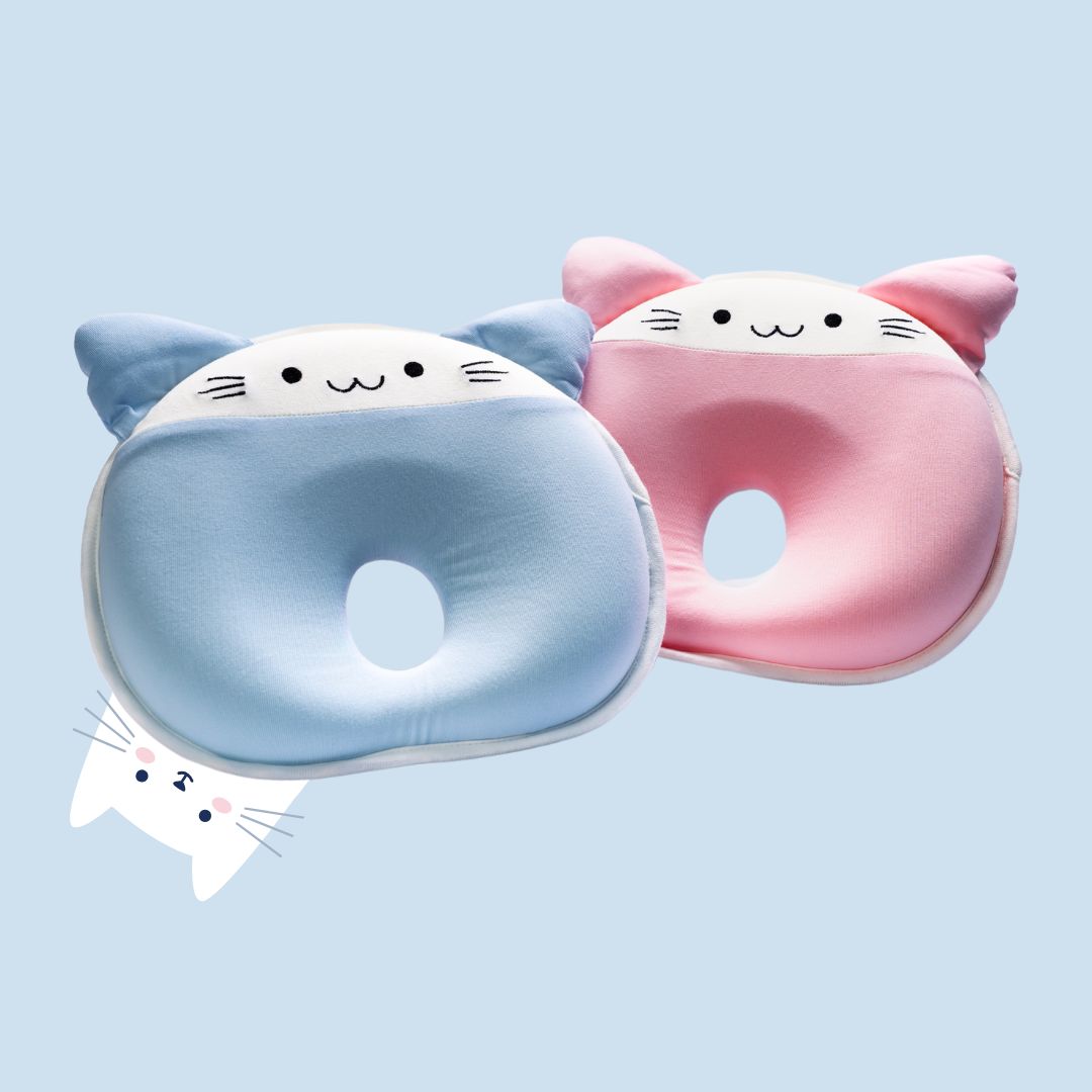 Memory Foam Flat head Pillow Supermama Lab π΅π