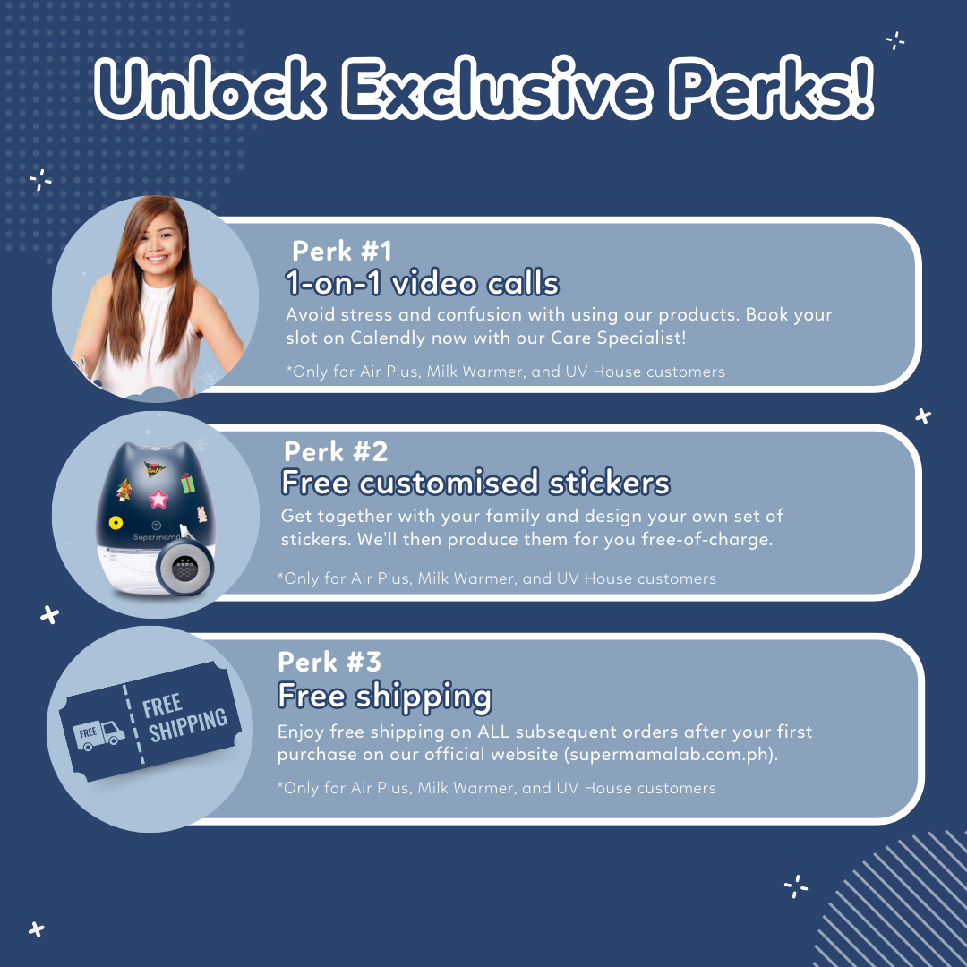 Portable Milk Warmer Set (with 8 adapters)