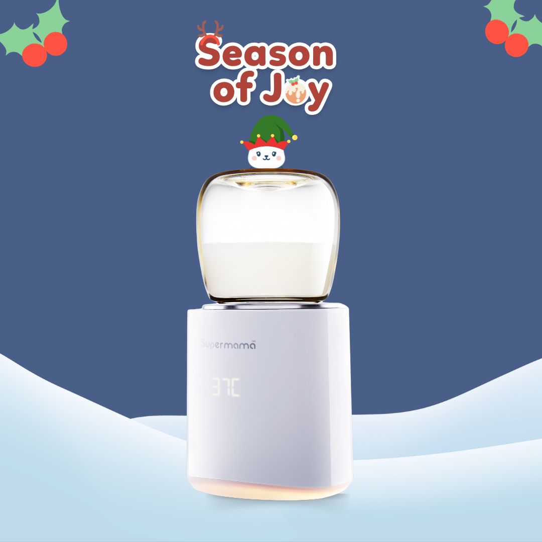 Portable Milk Warmer Set (with 8 adapters)