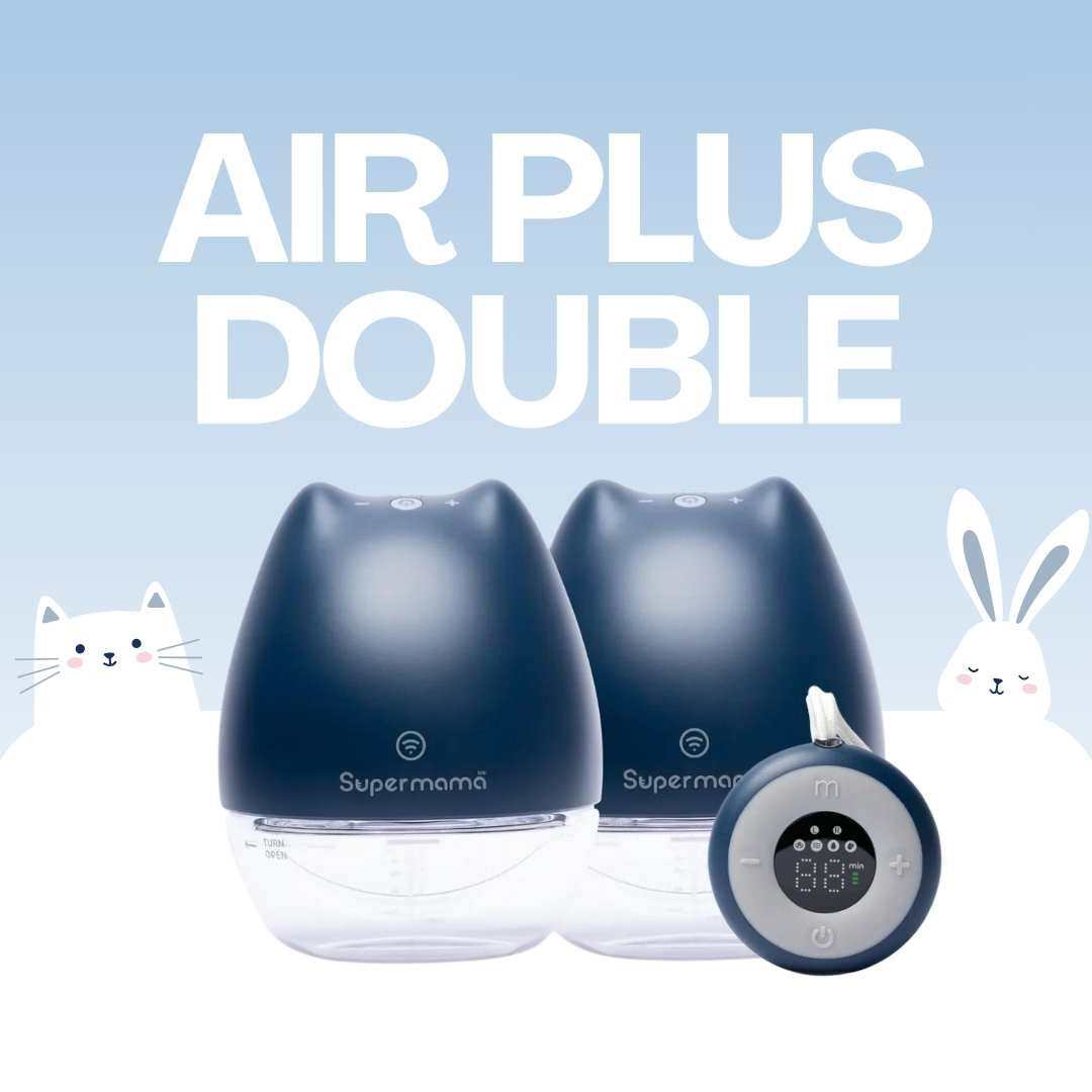 Air Plus Handsfree Electric Breast Pump w/ Remote Control Set