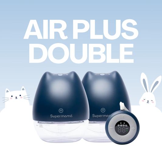 Air Plus Handsfree Electric Breast Pump w/ Remote Control Set