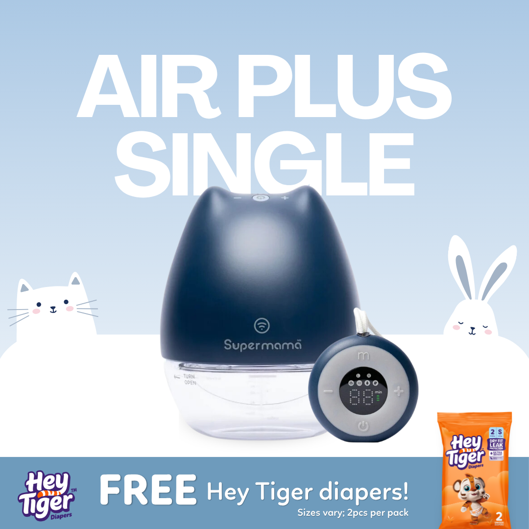 Air Plus Handsfree Electric Breast Pump w/ Remote Control Set