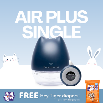 Air Plus Handsfree Electric Breast Pump w/ Remote Control Set