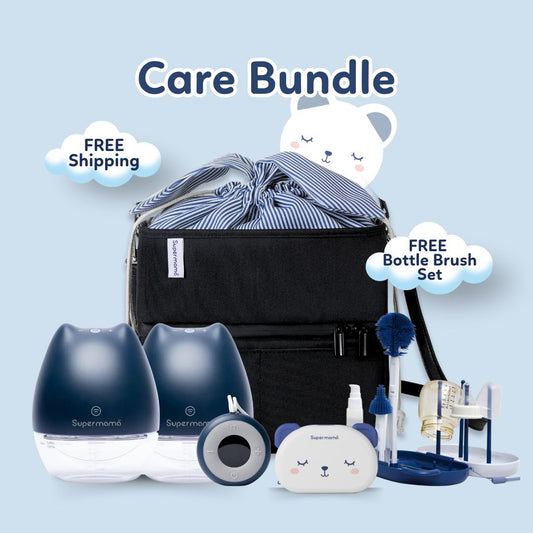 Supermama Care Bundle | FREE Bottle Brush Set + Tote Bag