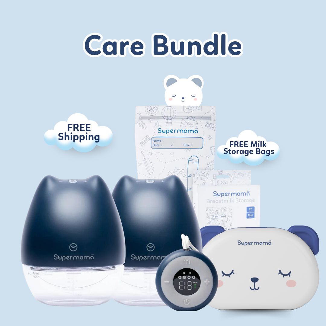 Supermama Care Bundle | FREE Milk Storage Bags