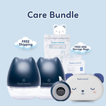 Supermama Care Bundle | FREE Milk Storage Bags