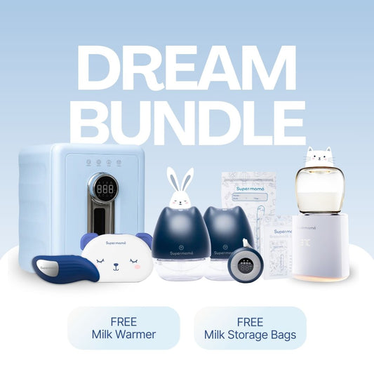 Supermama Dream Bundle | FREE Portable Milk Warmer + Milk Storage Bags