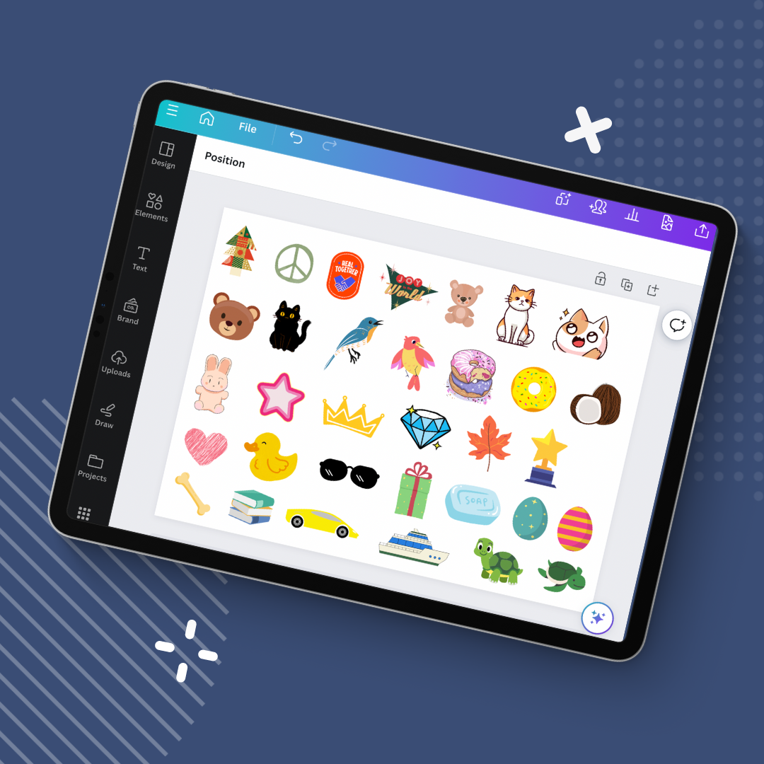 Sticker Customization Bar Customised Stickers – Supermama Lab 🇵🇭