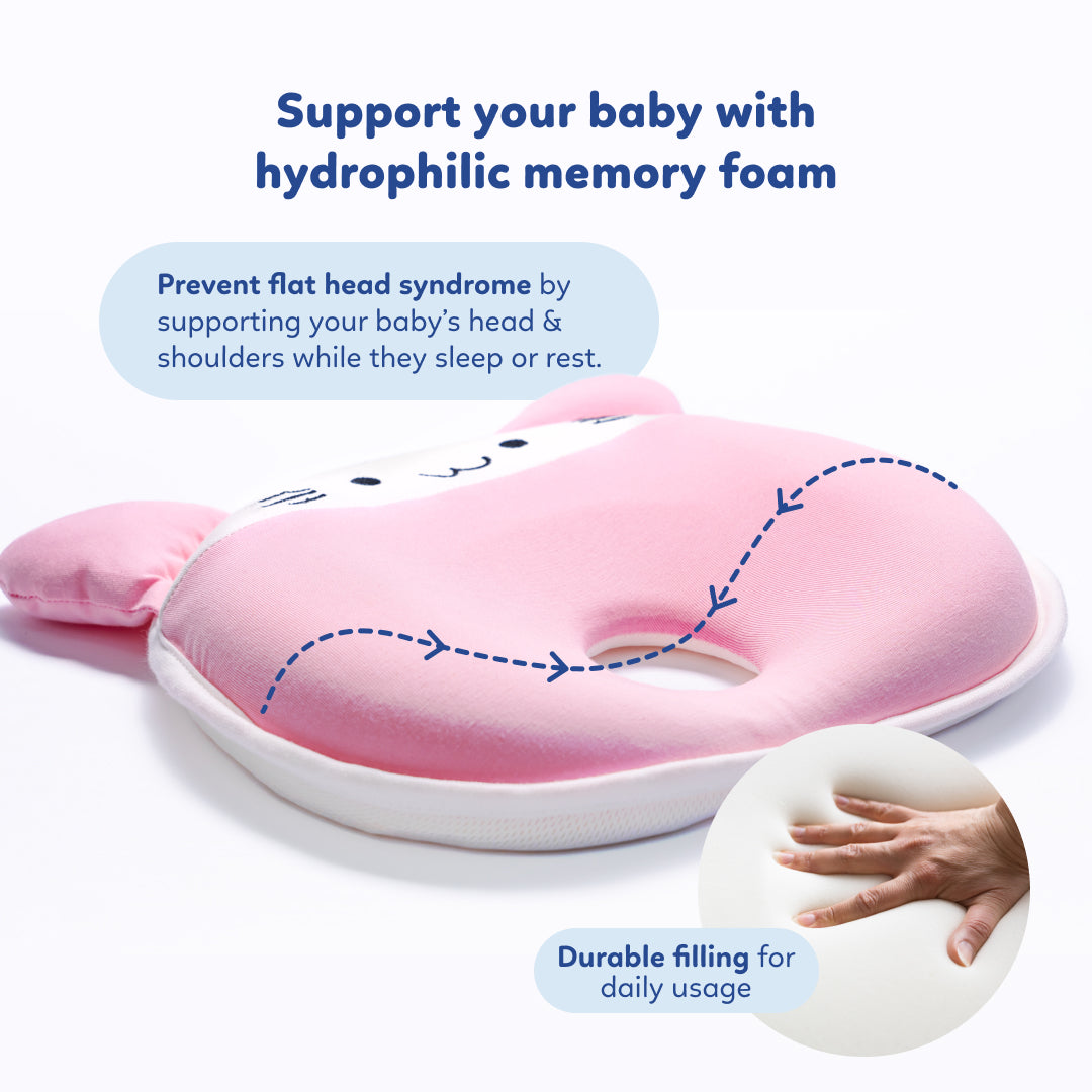 Memory Foam Flat head Pillow Supermama Lab 🇵🇭
