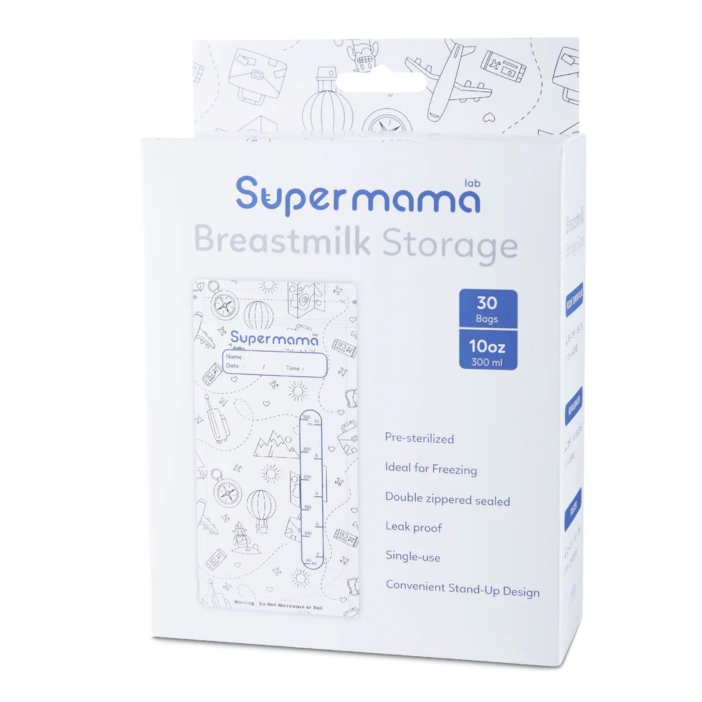 Supermama Lab 10oz/ 300ml Milk Storage Bags