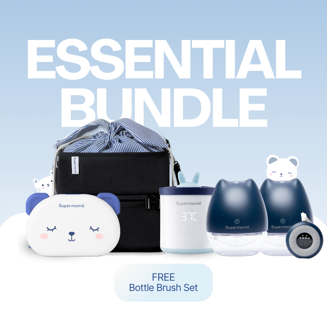 Supermama Essential Bundle | FREE Bottle Brush Set