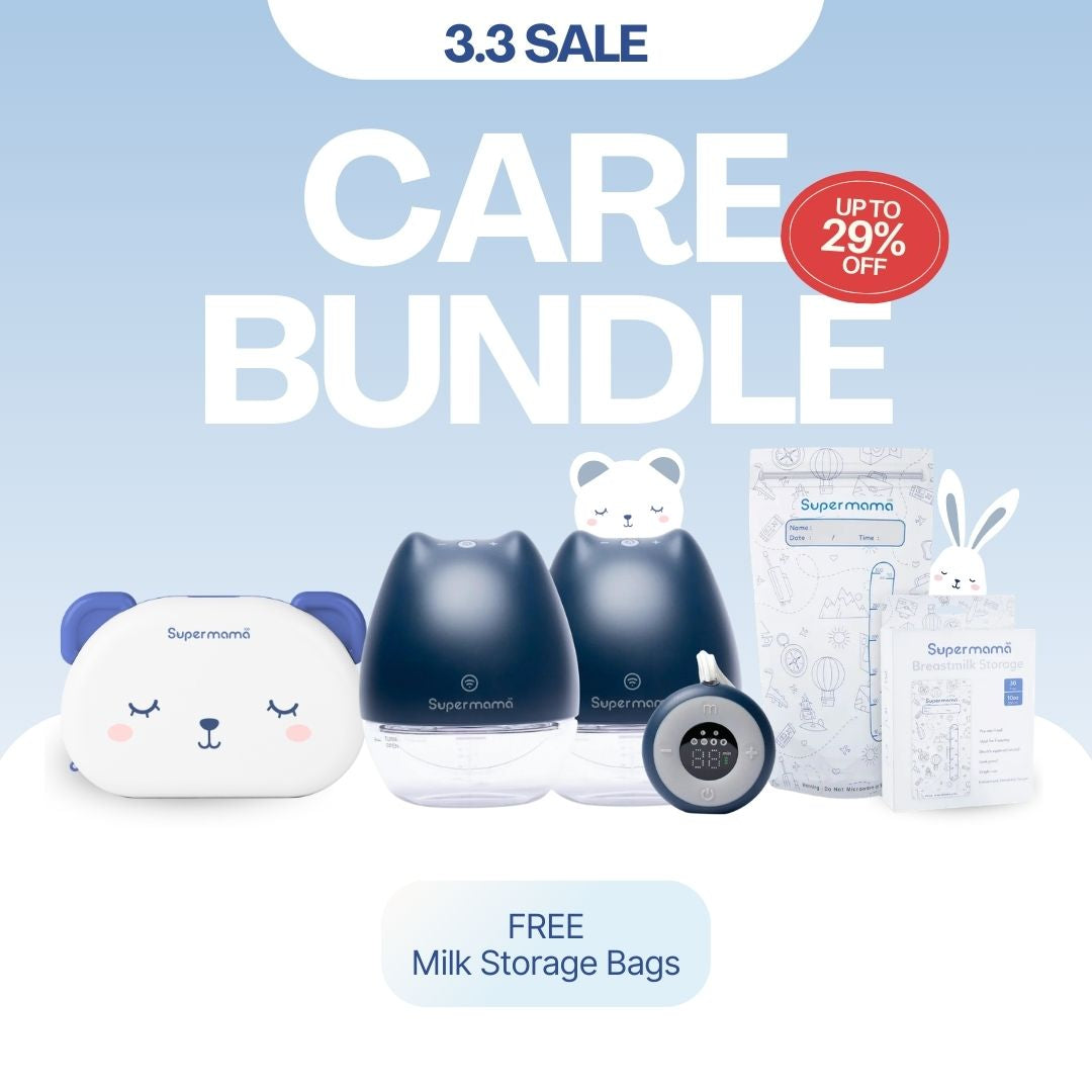 Supermama Care Bundle | FREE Milk Storage Bags