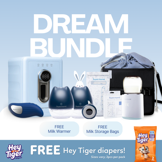 Supermama Dream Bundle | FREE Portable Milk Warmer + Milk Storage Bags