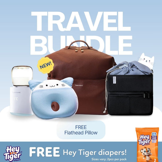 [6.6] Supermama Travel Bundle | FREE Flathead Pillow