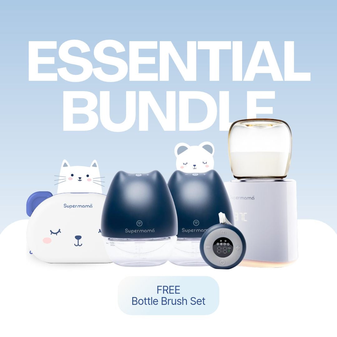 Supermama Essential Bundle | FREE Bottle Brush Set